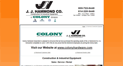 Desktop Screenshot of jjhammond.com
